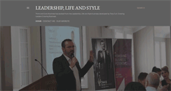 Desktop Screenshot of leadershiplifeandstyle.com